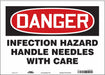 Safety Sign 10 in x 14 in Vinyl