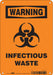 Safety Sign 10 inx7 in Aluminum