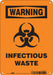 Safety Sign 10 inx7 in Polyethylene