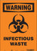 Safety Sign 10 inx7 in Vinyl