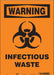 Safety Sign 14 in x 10 in Vinyl