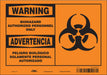 Safety Sign 10 inx7 in Vinyl