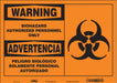 Safety Sign 10 in x 14 in Vinyl