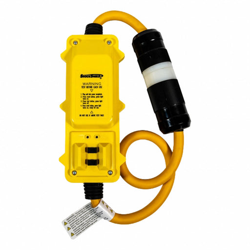 GFCI Yellow 3 ft 1 Outlet 10 AWG