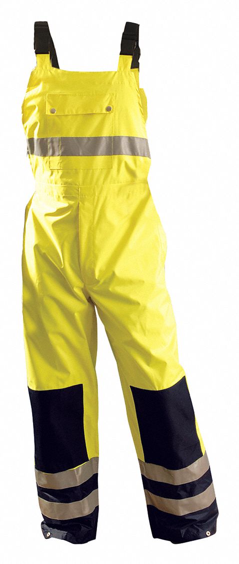 Rain Pants Yellow S Fits Waist 32 to 34 