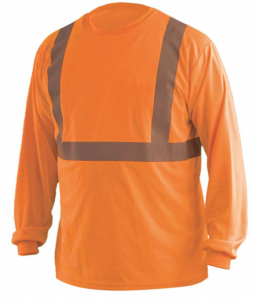 J6319 Long Sleeve T-Shirt 4XL ANSI Class 2