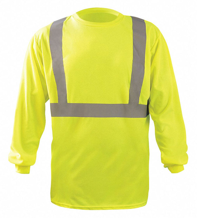 J6337 Long Sleeve T-Shirt M ANSI Class 2