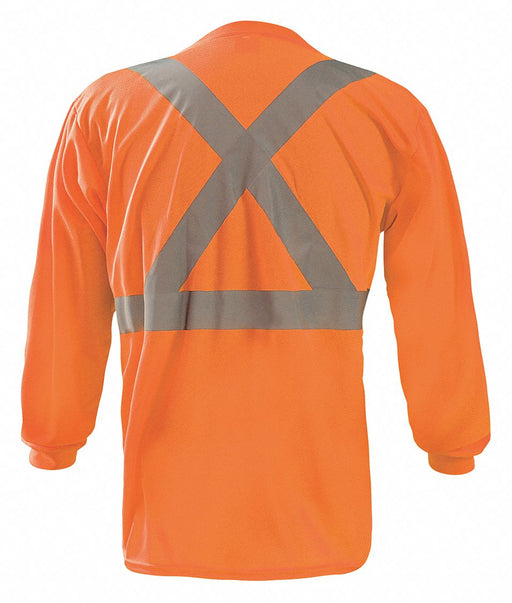 J6337 Long Sleeve T-Shirt 4XL ANSI Class 2