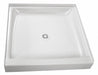 Shower Floor Square 32 in x 32 in White
