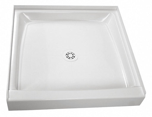 Shower Floor Square 36 in x 36 in White