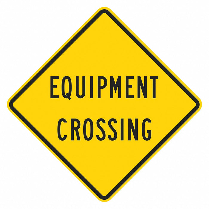 Traffic Sign 12 in x 12 in Yellow