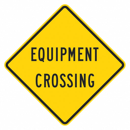 Traffic Sign 12 in x 12 in Yellow