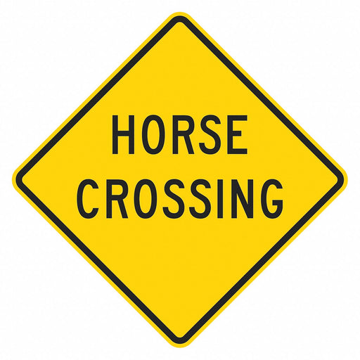 Traffic Sign 12 in x 12 in Yellow