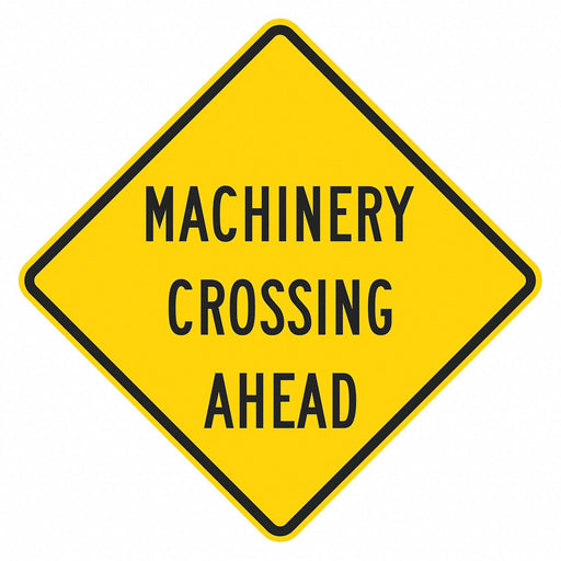 Traffic Sign 12 in x 12 in Yellow