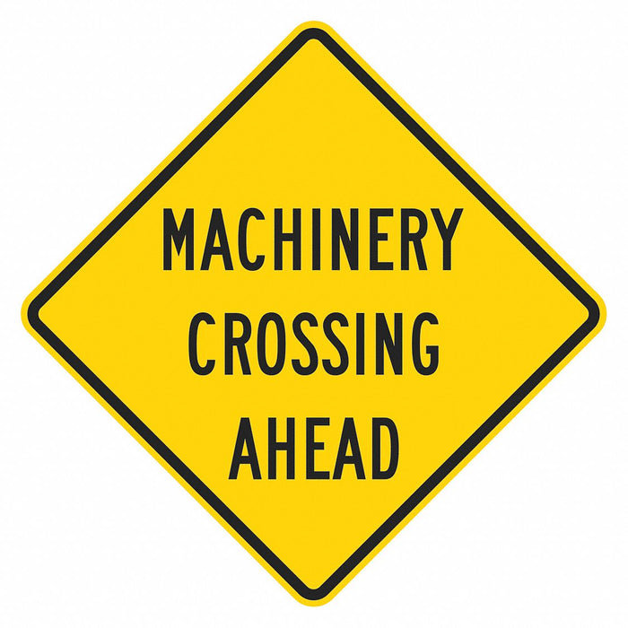 Traffic Sign 12 in x 12 in Yellow