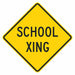 Traffic Sign 12 in x 12 in Yellow