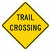 Traffic Sign 12 in x 12 in Yellow
