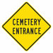Traffic Sign 12 in x 12 in Yellow