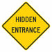 Traffic Sign 12 in x 12 in Yellow