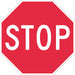 Traffic Sign 18 in x 18 in Red