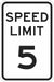 Traffic Sign 24 in x 18 in White