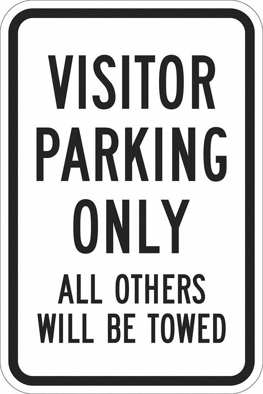 Visitor Parking Sign 18 x 12 