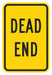 Traffic Sign 18 in x 12 in Yellow