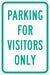 Visitor Parking Sign 18 x 12 
