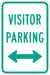 Visitor Parking Sign 18 x 12 