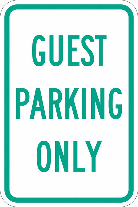 Guest Parking Sign 18 x 12 