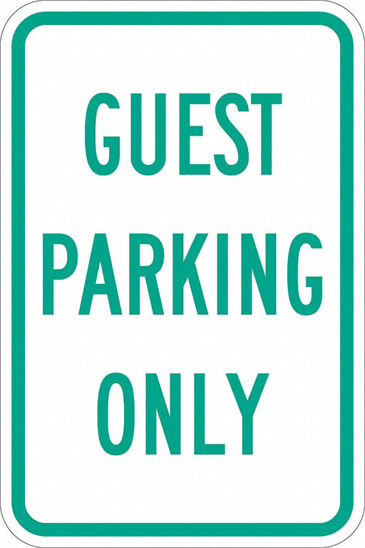 Guest Parking Sign 18 x 12 
