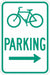 Bicycle Parking Sign 18 x 12 