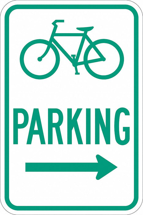 Bicycle Parking Sign 18 x 12 