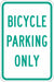 Bike Parking Sign 18 x 12 