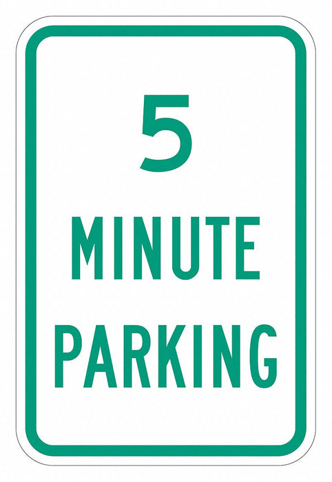 Time Limit Parking Sign 18 x 12 