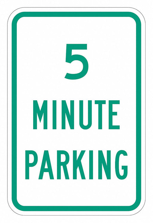 Time Limit Parking Sign 18 x 12 