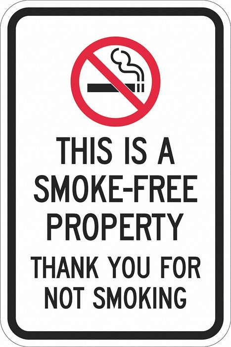 Facility Sign 18 in Aluminum