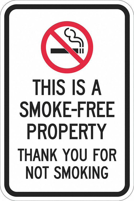 Facility Sign 18 in Aluminum