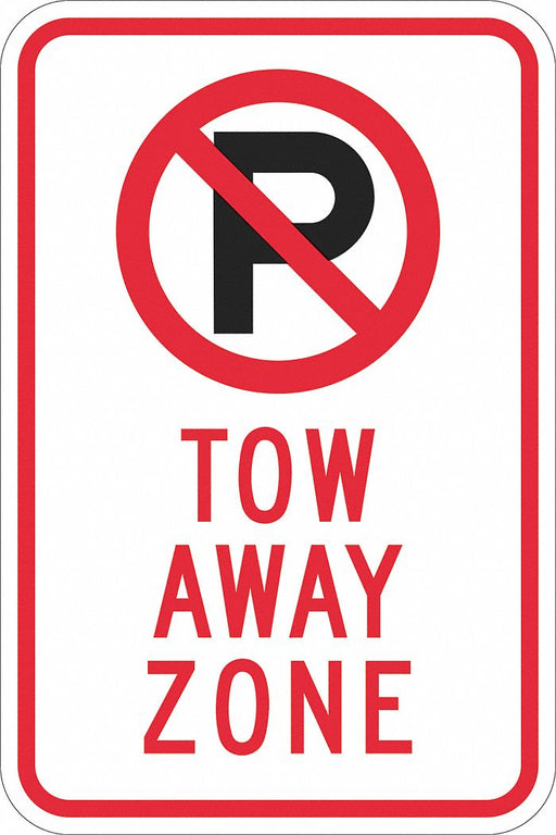 Fire Lane Parking Sign 18 x 12 
