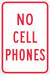 Facility Sign 18 in x 12 in White