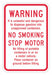 Rflctv Gasoline Warn Sign 18x12in Alum