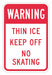 Rflctv Accdnt Prevent Warn Sign 18x12in