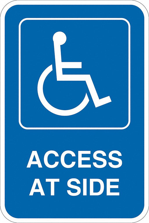 ADA Handicapped Parking Sign 18 x 12 