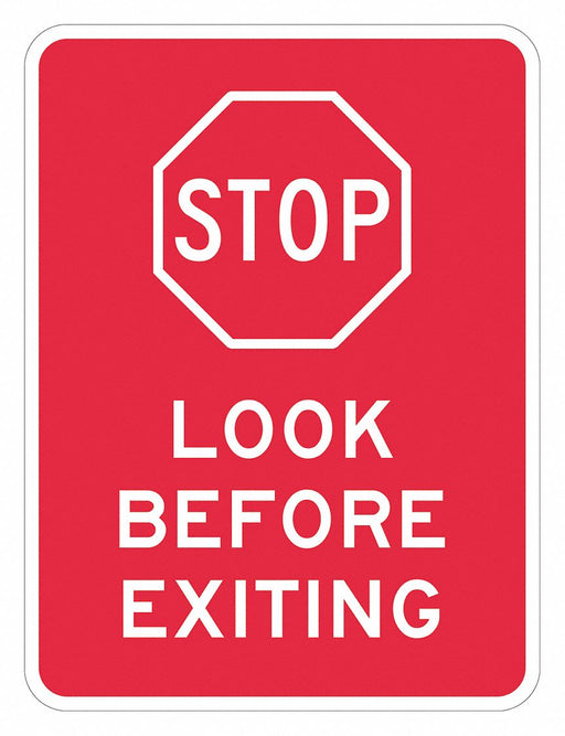 Driver Safty Remind Traffic Sign 18x12in