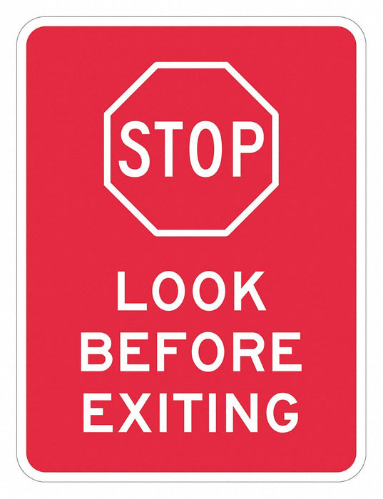 Driver Safty Remind Traffic Sign 18x12in