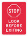 Driver Safty Remind Traffic Sign 18x12in