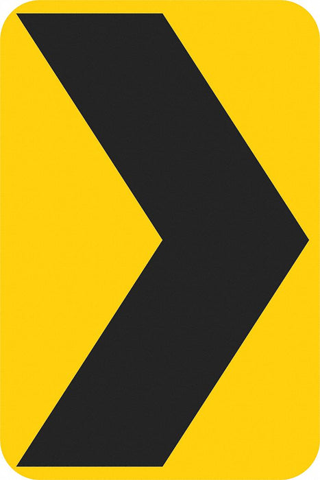 Traffic Sign 24 in x 18 in Yellow