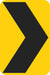 Traffic Sign 24 in x 18 in Yellow