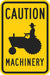Farm Vehicle Crossing Sign 18 x 12 