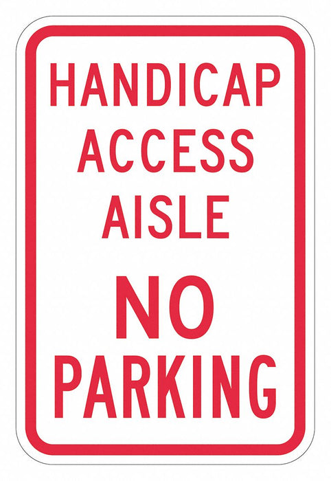 ADA Handicapped Parking Sign 24 x 18 